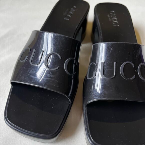 Gucci Black Women's Slide Sandals - Picture 9 of 14